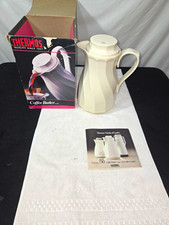 1985 Thermos Coffee Butler Model 910 32oz West Germany w/Original Box & Papers picture