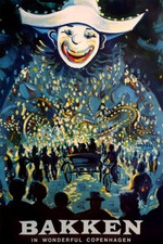 Bakken Wonderful Copenhagen Vintage Wall Art Home Decor - POSTER 20x30 picture