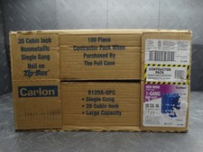 Carlon Electrical PVC 1-Gang 20 cu. in. Electrical Outlet Box (Case of 100) picture