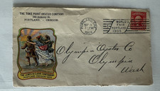 Rare 1904 Toke Point Oyster Company Portland Oregon World's Fair Ad Postal Cover picture