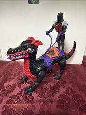 Vintage  Original TONKA SUPER NATURALS DARK DRAGON Great Condition With Rider picture