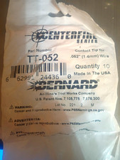 Bernard Centerfire Series TT-052 Contact Tip for .052 in (1.4mm) Wire Qty 10 NEW picture