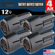 12V 4.8Ah Lithium-ion Battery For Bosch BAT411 BAT412 BAT414 GSR GDR GSB GWI NEW picture