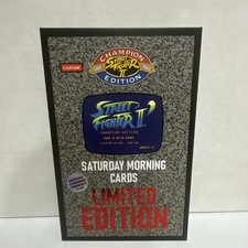 2024 Saturday Morning Cards SMC Street Fighter  Guile Zangief /100 and *SIGNED* picture