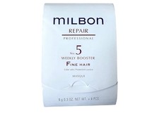 Milbon PROFESSIONAL No. 5 Weekly Booster Fine Hair Repair Masque 4 Vials picture
