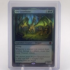 Old Gnawbone – Pre-release FOIL from Adventures in the Forgotten Realms RARE picture