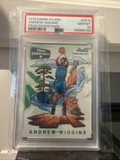 2016 Panini Downtown Andrew Wiggins #FD15 PSA 10 GEM MINT Timberwolves picture