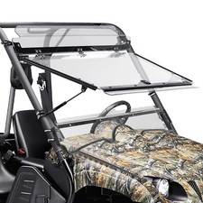 2-IN-1 Front Flip Windshield Full Window For Yamaha Rhino 450 660 700 2004-2013 picture