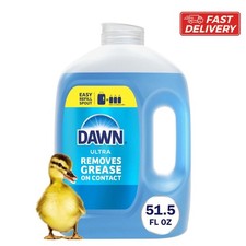 Dawn Ultra Original Dish Soap Refill Jug, Large Size Blue Liquid Dishwashing Det picture