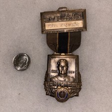 Rare American Legion 21st Natl. Conv. Gen. Pershing 1939 Chicago Medal/Ribbon #2 picture