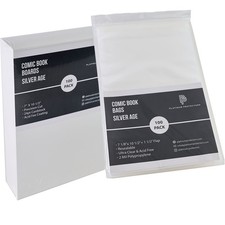 1000 Comic Book Bags & Boards for Silver Age, Current/Modern Premium Resealable picture