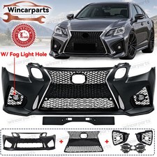 Fit For 2006-11 Lexus GS GS300 GS350 to 16+ GS F Style Front Bumper + Fog lights picture