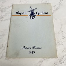 Wayside Gardens  Autumn Planting Flower Catalog 1945 Vtg USA Gardening picture