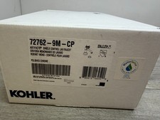 Kohler K-K-72762-9M-CP Artifacts Single Hole Bathroom Faucet READ picture