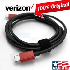 OEM Verizon 6-FT USB-C to USB-C Charge Data Cable for iPhon Galaxy Motorola LG picture