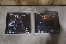 Thief Dark Project + Thief II Metal Age PC Game new sealed CD Jewel cases EIDOS picture