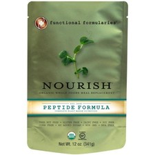 Nourish Peptide Formula 12oz Organic Food Flavor 520 Calories Pediatric Pouch 24 picture