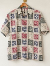 Vintage Tori Richard Honolulu Aloha Shirt Men’s Large Made in Hawaii Cotton picture