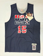 Mitchell & Ness 1992 USA Basketball Magic Johnson Practice Jersey L - NWT picture