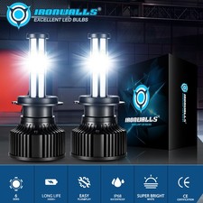 6-sides H7 LED Headlight Bulbs Super Bright High/Low Beam 3000000LM 6500K White picture