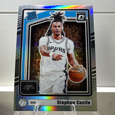 2024-25 Panini Donruss Optic Rated Rookie Stephon Castle Spurs #254 Holo picture