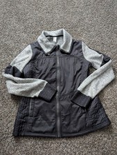 Mondetta World Winner Full Zip Jacket Lightweight Heather Gray Women's Large picture