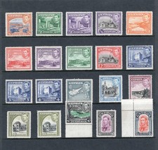 KGVI 1938-51 CYPRUS DEFINITIVE SET TO £1 SG 151-163 MNH picture