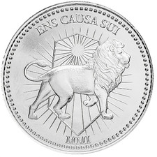 John Wick Continental Lion 0.999 Silver Coin ENS CAUSA SUI MMI in Capsule picture