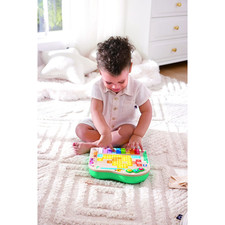 Hape Rainbow Rhythm Pixel Piano, Light Up Music Toy, Unisex, Toddlers Ages 12M+. picture