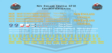 New England Central GP38-2 HO 1:87 Scale Decal Set picture