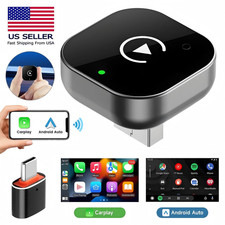 Wireless CarPlay Android Auto USB Adapter Plug & Play for Apple iPhone Vehicles picture
