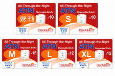 Tranquility ATN Adult Diapers Maximum Overnight Absorbency Leakproof XS/S/M/L/XL picture