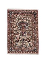 Rug Hand Knotted Vintage Tribal 3' x 5' Wool Authentic Unique Handmade Carpet picture