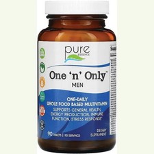 One N Only Multivitamin for Men - Vitamin D, D3, B12, Pure Essence - 90 Tablets picture