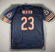 Vintage Chicago Bears Devin Hester Reebok Jersey #23 Navy Blue Men's XL EUC picture