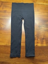 Soma Women’s Slimming Crop Leggings Black S Small High Rise Capri Pants NWT picture