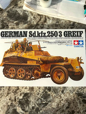 Tamiya 1/35 Sd.Kfz.250/3 Greif Military Miniature Series w/ Figures 35113 picture