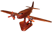 Douglas DC-3 Wooden Airplane Model 14