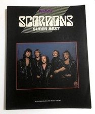 SCORPIONS SUPER BEST BAND SCORE JAPAN GUITAR TAB picture