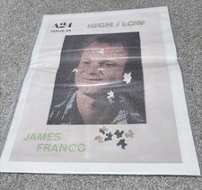 A24 ZINE 5 HIGH/LOW JAMES FRANCO on the disaster artist + Eraserhead Cutout Back picture