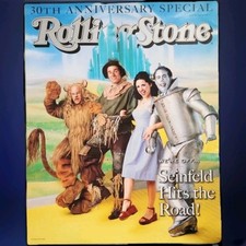 VINTAGE 30TH ANNIVERSARY ROLLING STONE 1998 SEINFELD PROMOTIONAL POSTER 22¾x 18¼ picture