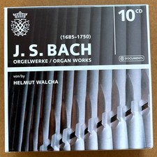 Orgel Werke/Helmut Wacha by J.S. Bach (10 CD Set, 2007) Mint picture