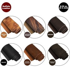 European Leather Work Buffalo Hide 8-10 oz (3-4mm) | Pre-Cut Leather picture