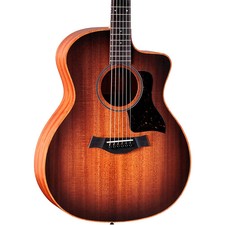 Taylor Sunset Blvd 24ce Grand Auditorium A/E Guitar - Sunset Edgeburst picture