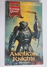 Endless Quest Books 1st Print ‘95 AMERICAN KNIGHTS Nick Pollotta TSR PB VGC CYOA picture
