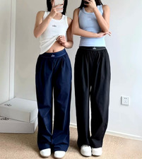2026 Sports Yoga Pants Women High Waist Casual Straight Leg Pants Comfort picture