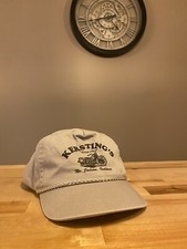 KERSTINGS  INDIANA HARLEY DAVIDSON DEALER Vintage Rope Hat  Snapback 90s picture