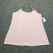Torrid Cami Tank Top Womens 1X Pink Foxy Cami Adjustable Strap Jersey Layering picture