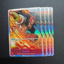 4x Shanks OP06-007 SR PRB02 Reprint - One Piece TCG English Near Mint picture