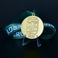 2024/25 Carabao Cup EFL Champions Medal Newcastle Fan Keepsake with Ribbon picture
